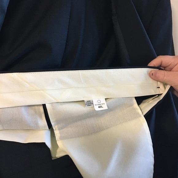 Hardwick Man’s Navy Blue Suit 48L / 40L NWT - Picture 8 of 15